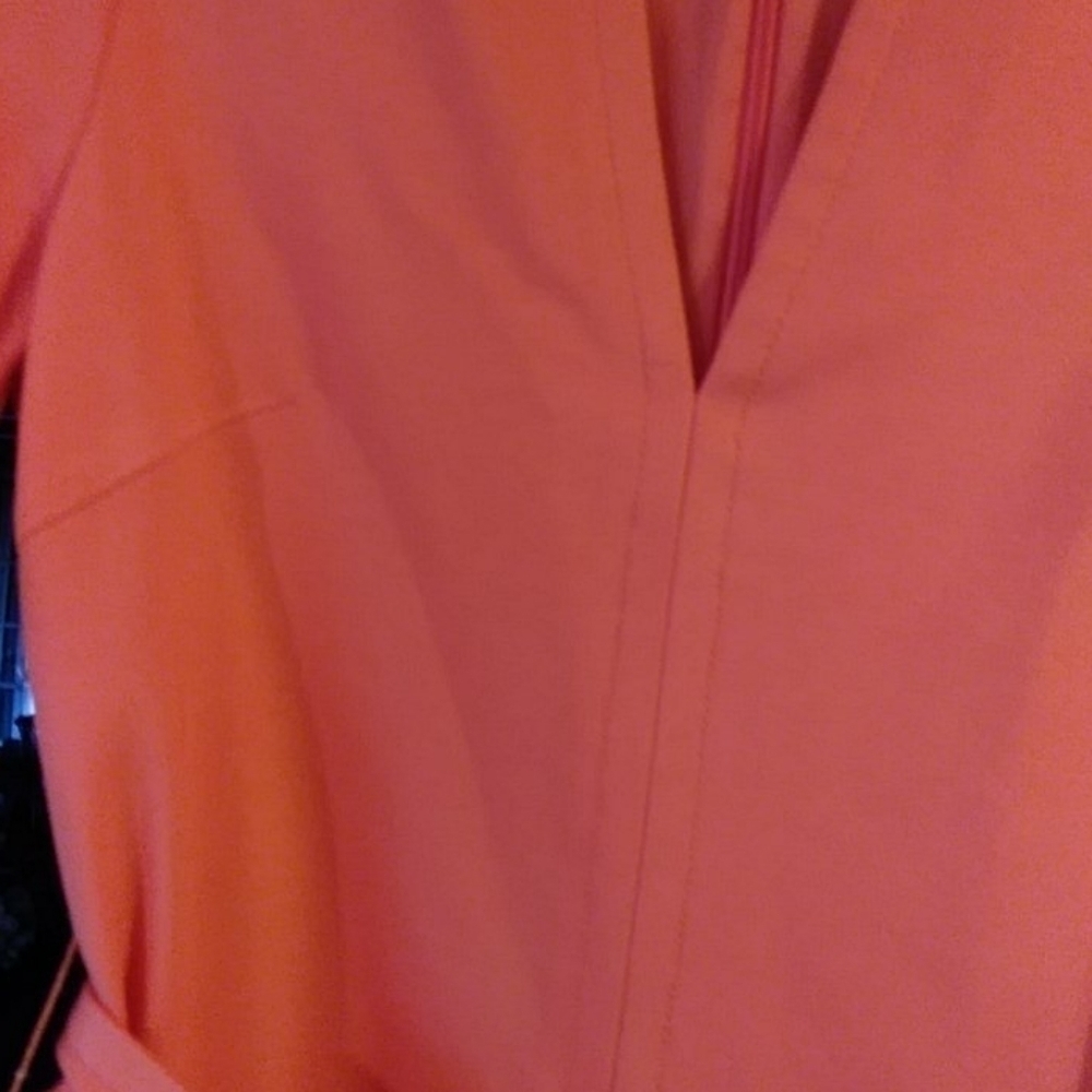 COPY - SIZE 6 TRINA TURK ORANGE DRESS!! NEVER WORN!! - Picture 7 of 11